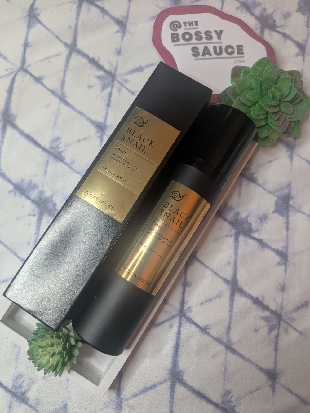 🌸 Holika Holika Prime Youth Black Snail Mucin Toner K-Beauty NWT 100 ML